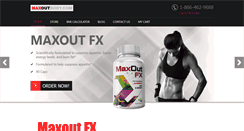 Desktop Screenshot of maxoutbody.com